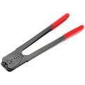 Pac Strapping Heavy Duty Crimper For Steel Strapping, 1/2&quot; W x .023 Thickness