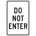 NMC TM11H Aluminum Sign, Do Not Enter, .063" Thick
