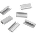 1"L x 1/2"W Steel Strapping Seals For Use With 1/2"W Steel Strapping Tools, 1,000/Pk