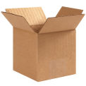4&quot; x 4&quot; x 4&quot; Cube Cardboard Corrugated Boxes - Pkg Qty 25