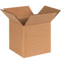 6" x 6" x 6" Cube Cardboard Corrugated Boxes - Pkg Qty 25