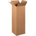 12&quot; x 12&quot; x 36&quot; Tall Cardboard Corrugated Boxes - Pkg Qty 15