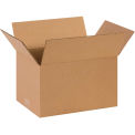 14&quot; x 10&quot; x 8&quot; Cardboard Corrugated Boxes - Pkg Qty 25