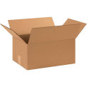 15&quot; x 11&quot; x 7&quot; Cardboard Corrugated Boxes - Pkg Qty 25