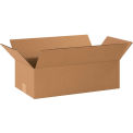 20&quot; x 10&quot; x 6&quot; Long Cardboard Corrugated Boxes - Pkg Qty 25