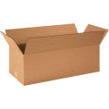 24&quot; x 10&quot; x 8&quot; Long Cardboard Corrugated Boxes - Pkg Qty 25