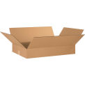 24&quot; x 16&quot; x 4&quot; Flat Cardboard Corrugated Boxes - Pkg Qty 25