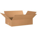 24" x 16" x 6" Flat Cardboard Corrugated Boxes - Pkg Qty 20