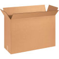 25-1/8&quot; x 8-3/8&quot; x 17-1/2&quot; Cardboard Corrugated Boxes - Pkg Qty 15