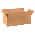 30&quot; x 14&quot; x 10&quot; Cardboard Corrugated Boxes - Pkg Qty 10
