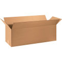 36&quot; x 12&quot; x 12&quot; Long Cardboard Corrugated Boxes - Pkg Qty 15