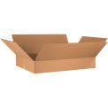 36&quot; x 24&quot; x 6&quot; Flat Cardboard Corrugated Boxes - Pkg Qty 10