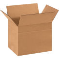 11-3/4&quot; x 8-3/4&quot; x 8-3/4&quot; Multi-Depth Cardboard Corrugated Boxes - Pkg Qty 25