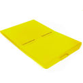 Lid for 4 Cu Yd Global Industrial&#8482; Yellow Self Dumping Hopper, Yellow