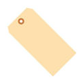 #4 Shipping Tag, 13 Point Size 4-1/4" x 2-1/8", 1000 Pack, Manila