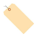 #6 Pre-Wired Tag, 13 Point Size 5-1/4&quot; x 2-5/8&quot;, 1000 Pack, Manila