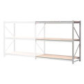 Extra High Capacity Bulk Rack With Wood Decking, Add-On Unit, 96"W x 18"D x 72"H