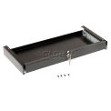 Global Industrial Locking Keyboard Drawer, For Orbit Computer Workstations, Black