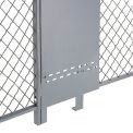 Global Industrial Fill-A-Gap Adjustable Panel for 8' Wire Mesh Partition