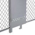 Global Industrial Fill-A-Gap Adjustable Panel for 10&#39; Wire Mesh Partition