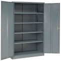 Unassembled Metal Storage Cabinet 48x24x78, Gray