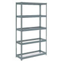 Boltless Extra Heavy Duty Shelving 48&quot;W x 24&quot;D x 60&quot;H, 5 Shelves No Deck