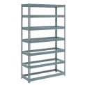 Boltless Extra Heavy Duty Shelving 48&quot;W x 24&quot;D x 96&quot;H, 7 Shelves, No Deck