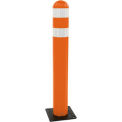 Eagle Manufacturing 1734-OR Eagle Poly Guide Post Delineator 42&quot; x 5.75&quot; Dia Orange