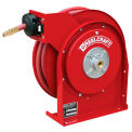 All Steel Compact Retractable Hose Reel For Air/Water, 1/4&quot; x 35' 300PSI