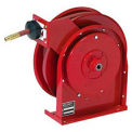 All Steel Compact Retractable Hose Reel For Air/Water, 3/8&quot; x 25' 300PSI