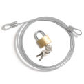Global Industrial Security Cable Kit, Cable Padlock And Keys