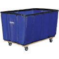 C&H 241982BL Vinyl Basket Bulk Truck, 8 Bushel, Blue