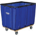 16 Bushel Blue Vinyl Basket Bulk Truck, 40"L x 28-1/4"W x 30-1/2"H
