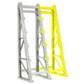 Reel Rack Add-On Unit, Steel, Gray, 36"W x 24"D x 96"H