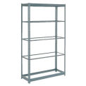 Boltless Heavy Duty Shelving 36&quot;W x 12&quot;D x 72&quot;H, 5 Shelves, No Deck