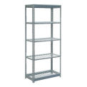 Boltless Heavy Duty Shelving 48&quot;W x 24&quot;D x 72&quot;H, 5 Shelves, Wire Deck