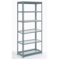 Boltless Heavy Duty Shelving 48&quot;W x 18&quot;D x 72&quot;H, 6 Shelves, Wire Deck
