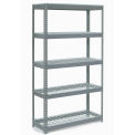 Boltless Extra Heavy Duty Shelving 48&quot;W x 12&quot;D x 72&quot;H, 5 Shelves, Wire Deck