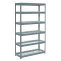 Boltless Extra Heavy Duty Shelving 48&quot;W x 24&quot;D x 72&quot;H, 6 Shelves, Wire Deck