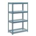 Boltless Extra Heavy Duty Shelving 36&quot;W x 24&quot;D x 72&quot;H, 4 Shelves, Wire Deck