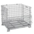 40x32x34-1/2 Folding Wire Container, 4000 Lb Capacity