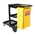 RUBBERMAID Janitor Cart - 46x21-3/4x38-3/8"