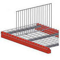 Global Industrial Pallet Rack Wire Deck Divider, 40&quot;D x 18&quot;H