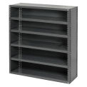 Closed Steel Shelf With 10 Shelves, 36&quot;Wx18&quot;D'73&quot;H