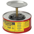 Justrite Manufacturing 10108Safety Plunger Can, 1 Quart Steel