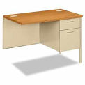 HON Right Return for 3266LCL, 42&quot; x 24&quot;, Oak/Putty