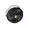 J&D 18&quot; Fan With Wall Ceiling Bracket 1/8 HP 3120 CFM, Black