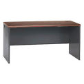 HON 60 Inch Desk Shell, 60" x 30", Mahogany, 38000 Series