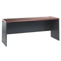 HON 72 Inch Desk Shell, 72" x 36", Mahogany, 38000 Series