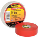 3m Scotch Vinyl Electrical Color Coding Tape 35-Red, 7Mil, 3/4&quot; X 66' - Pkg Qty 10